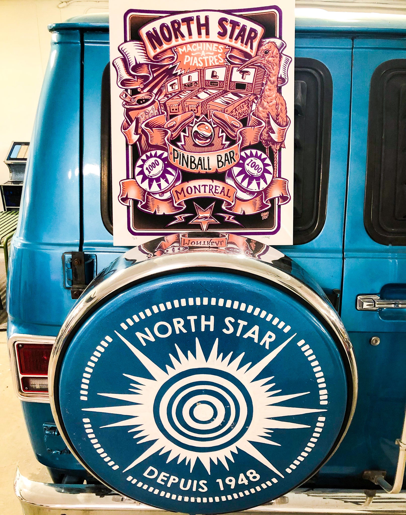 Monthly Tournament Poster by Johnny Crap